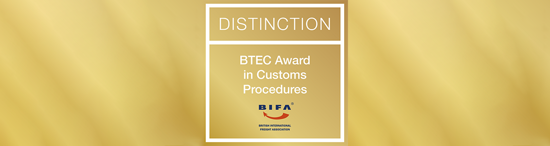 BTEC customs distinction