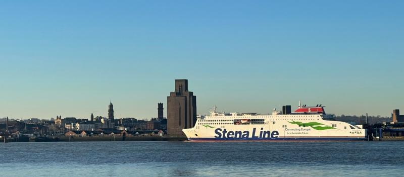 Stena Line Ferry at Birkenhead, by Dan Balshaw